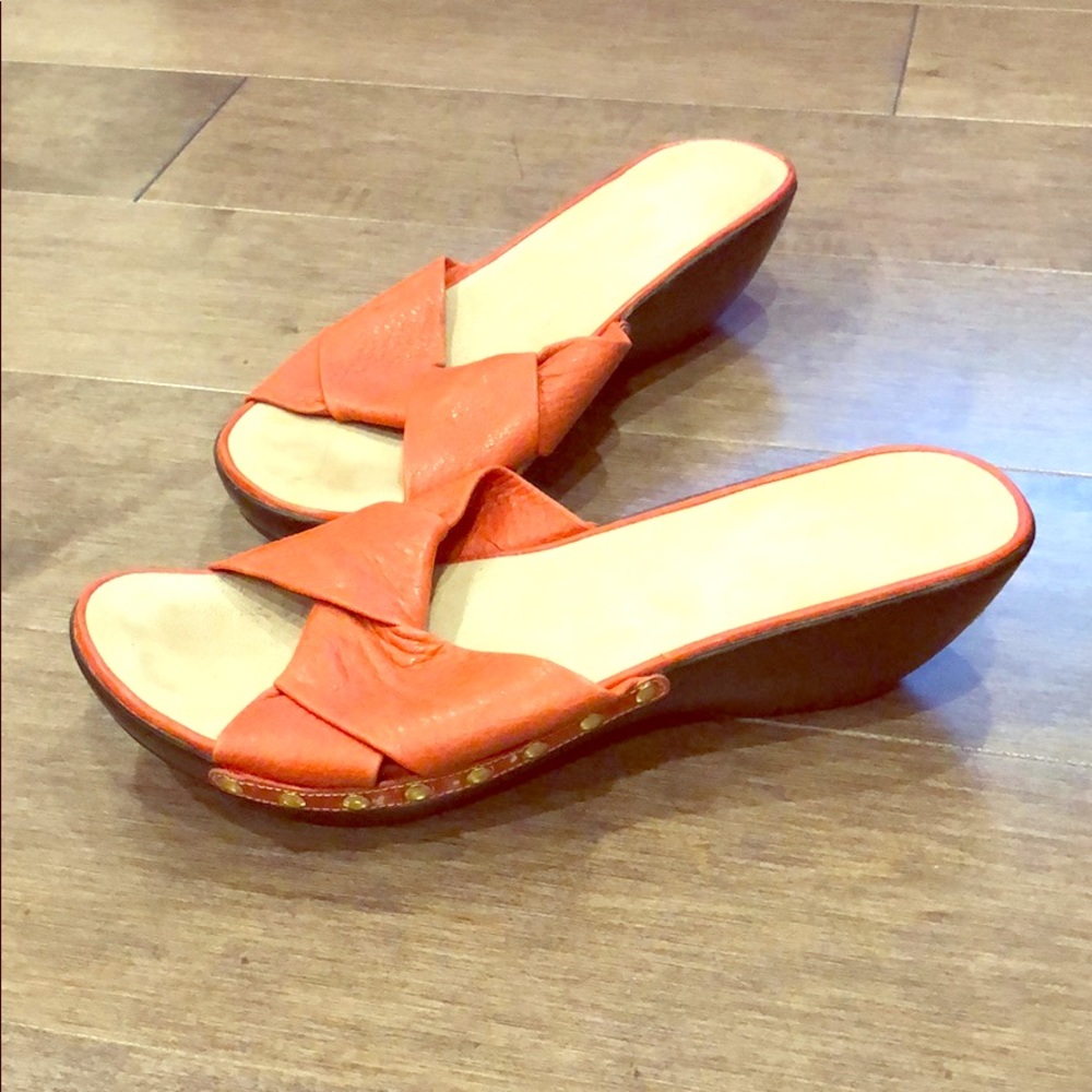 Cole Haan coral sandals